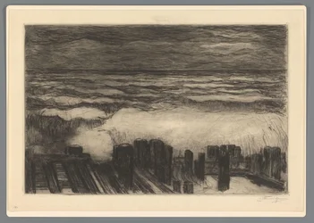 Sea with High Waves