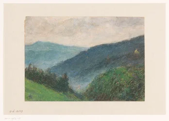 Hilly Landscape Near Baden-Baden