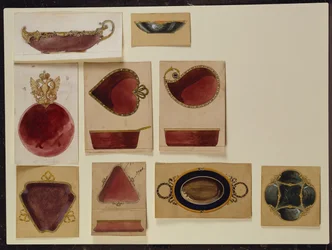 Collection of Dish Designs, House of Carl Faberge