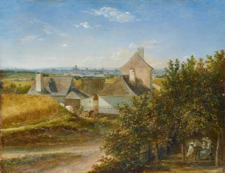 View of Vienna from Grinzing