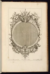 Frame with Two Scrolls of Leaves, Third Book of Frames