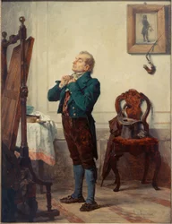 Man in Front of a Mirror