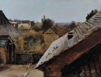 View of Roofs and Gardens, 1835