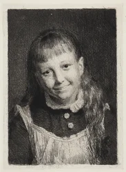 The Laughing Girl. Portrait of Ida Alma Bloch