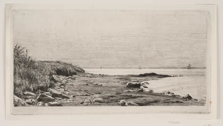 Beach Scene. Sunshine in the Sea