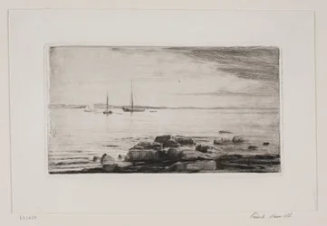 Beach Scene at Hellebæk