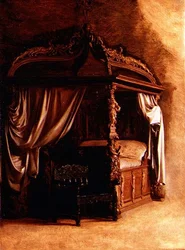 The Royal Bed of King Christian IV of Denmark (1577-1648)