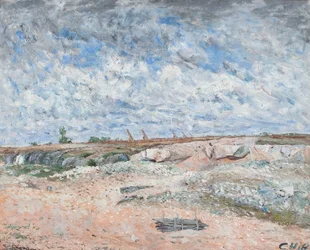 Landscape with Drifting Clouds