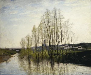 River Landscape, Champagne