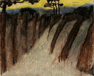 Untitled (Twilight Landscape)