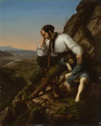 The Robber with His Sleeping Child