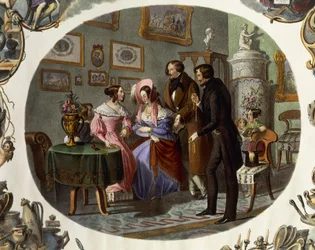 Interior of Jewelry Shop