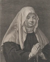 Portrait of a Praying Nun
