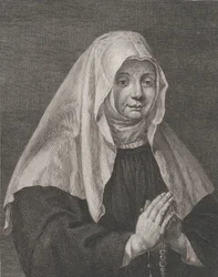 Portrait of a Praying Nun, ca. 1771