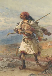 Greek Warrior, 1861