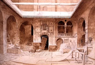 The Chan Chaleel Carpet Bazaar in Cairo