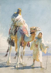 The Shaik and his Guide, 1874