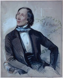 Hans Christian Andersen, 1845