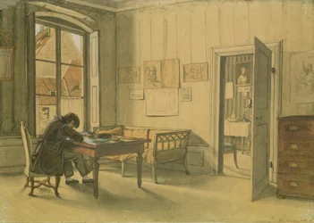 Erwin Speckter in his Munich Home