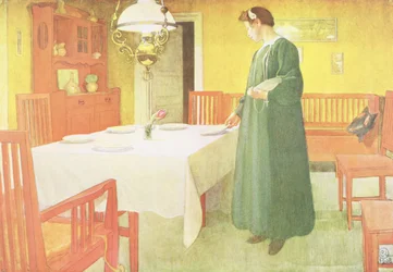 School Household, Dining Room Scene, pub. in 