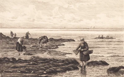 Shrimp Fishers in Brittany