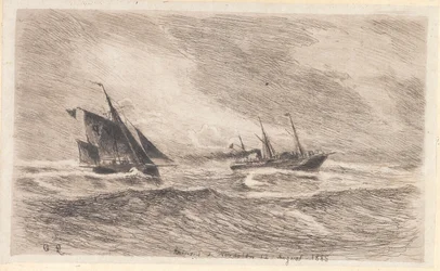 Storm in the North Sea. Arcturus Gets a Pilot