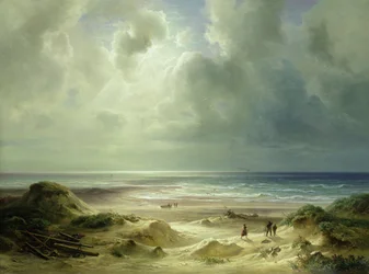 Dune by Helgoland, Tranquil Sea