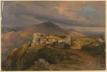 A Cyclopean Wall near Civitella, present-day Bellegra