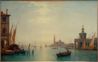 Venice, Grand Canal, View of S. Giorgio... / C. Morgenstern