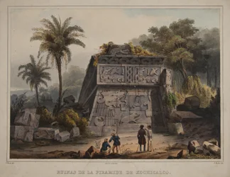 Ruins of the Pyramid of Xochicalco
