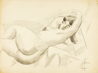 Reclining Female Nude