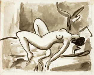 Reclining Female Nude