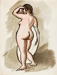Standing Female Nude