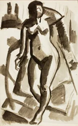 Standing Female Nude