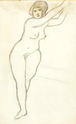 Standing Female Nude