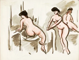 Three Female Nudes