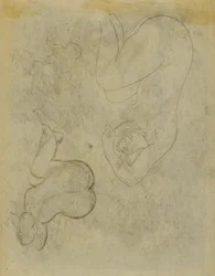 Two Female Figure Studies