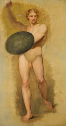 Youth with Shield