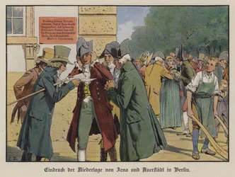 The effect of the news of Prussia