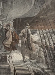 On the Deck of a Ship