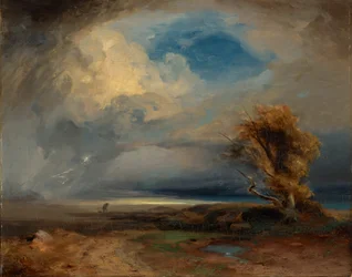 Cosmic Storm Landscape