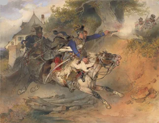 The Foraging Hussar