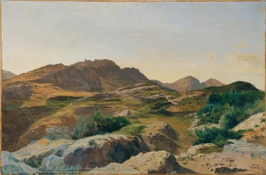 Landscape in the Sabine Hills