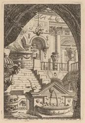Fantasy of an Antique Temple