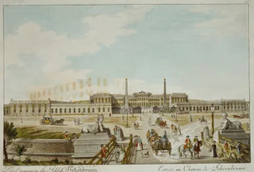 The Entrance to Schönbrunn Palace