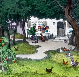 Little Red Riding Hood, image date: circa 1910, Carl Simon Archive