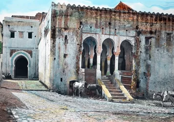 Northern Morocco, Tangier, Entrance of the Governor Palace