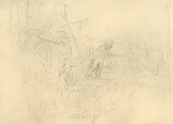 Der Zechpreller, mid-late 19th Century