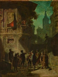 Spanish Serenade from the Barber of Sevilla, ca. 1856