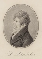 Portrait of Pianist and Composer Daniel Steibelt